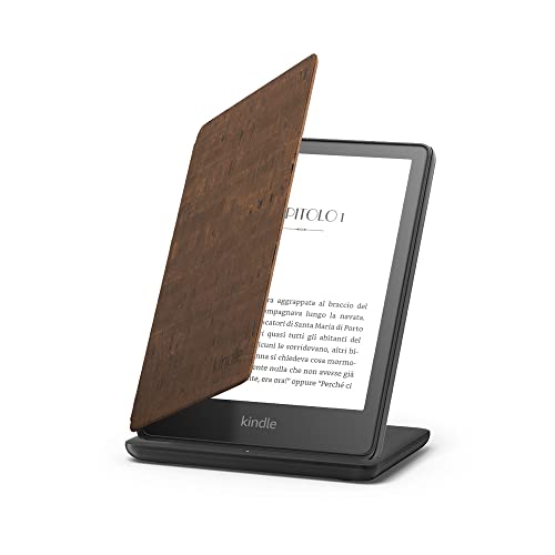Kindle Paperwhite Essentials Bundle con Kindle Paperwhite Signature Edition (32 GB, senza pubblicità), Custodia Amazon in sughero resistente all’acqua e Base di ricarica wireless - Image 3