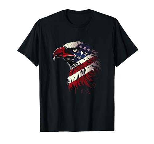 American Flag Freedom Eagle USA Pride ----- Camiseta