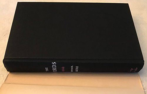 The words. Translated from the French by Bernar... [French] B000HZ858C Book Cover