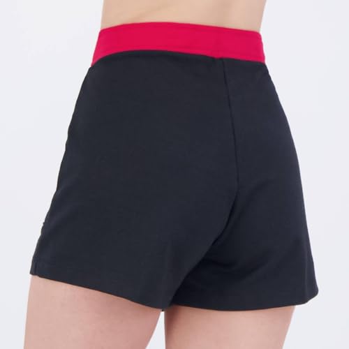 Shorts Flamengo Sintony Feminino Preto M