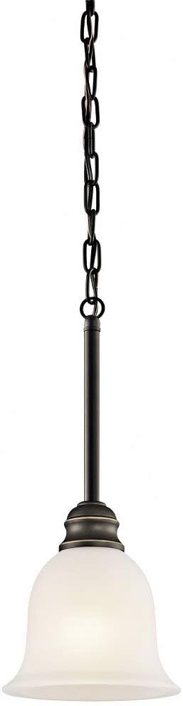 Kichler 42901OZ Tanglewood Mini Pendant 1-Light, Olde Bronze