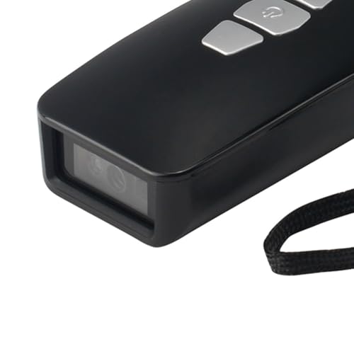 Scanner de code-barres sans fil 1D portable bluetooth longue portée avec écran