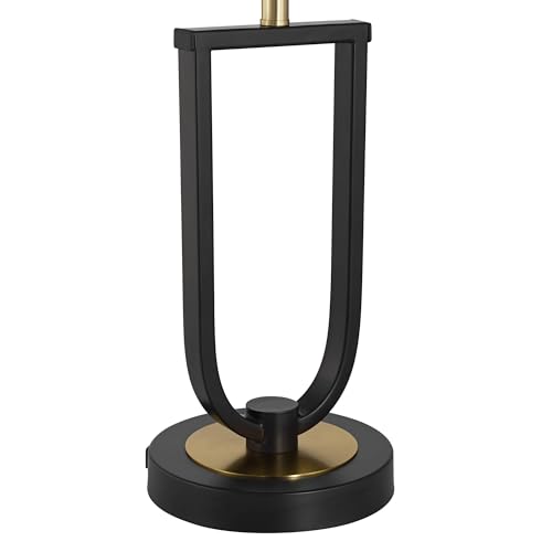 Juego de 2 lámparas de mesa 360 Lighting Pellana negras con USB miniatura 6