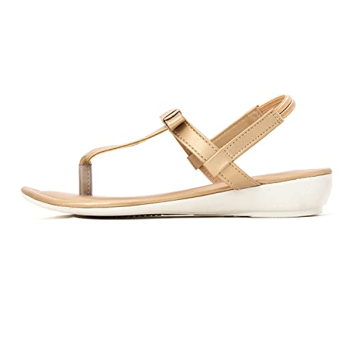 Image of Khadim's Adrianna Flat Platform Slingback Sandal for Girls (4.5-12 yrs)