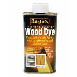 Rustins Interior & Exterior Wood Dye 250ml Antique Pine by Rustins