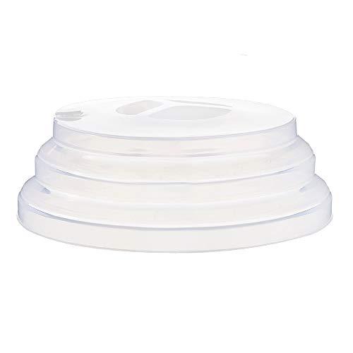 Bocotoer - Tapas elásticas reutilizables de silicona de grado alimenticio para contenedores de varios tamaños (tamaño pequeño)