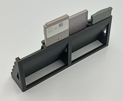 Image of Display Tower, Rack, Case for Game Boy Advance, Game Boy Color, and Original GB Games (Holds 20 Games) (Black)