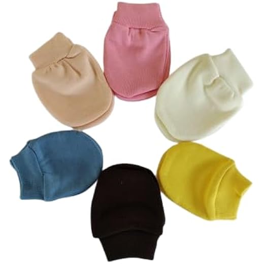 Newborn Cotton Mittens Set 0-6 Months 06 Pairs