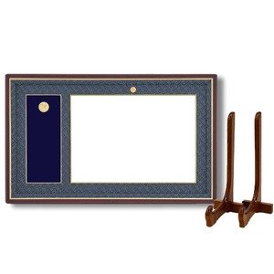 【大型　美品】勲記 勲章額 褒章額 大型 額縁　叙勲額　ドンス柄 額縁 木製枠 日本製 勲章用 額縁 高級 桜材 82タイプ(82-9) 叙勲 褒章 勲章