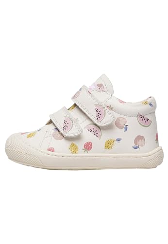 Chausson pour nourrisson Naturino Cocoon VL blanc taille 17 chaussure premiers pas bébé
