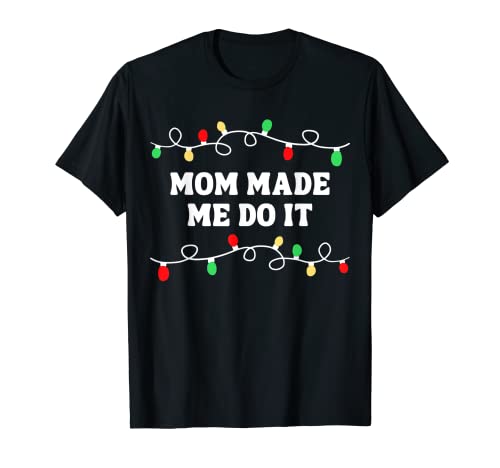 I Don't Do Matching Christmas Lights Grupo Mamá me hizo hacerlo Camiseta