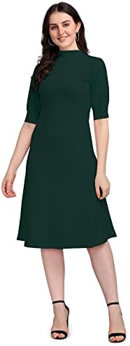 PURVAJA Women Fit And Flare Dress (pack of 1)