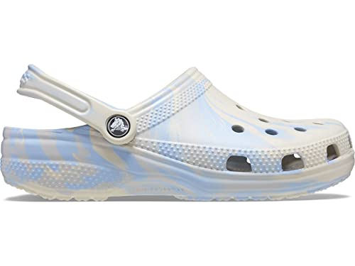 Image of Crocs Unisex Adult Classic Clog 206867-4NT Blue Calcite /Multi M10W12