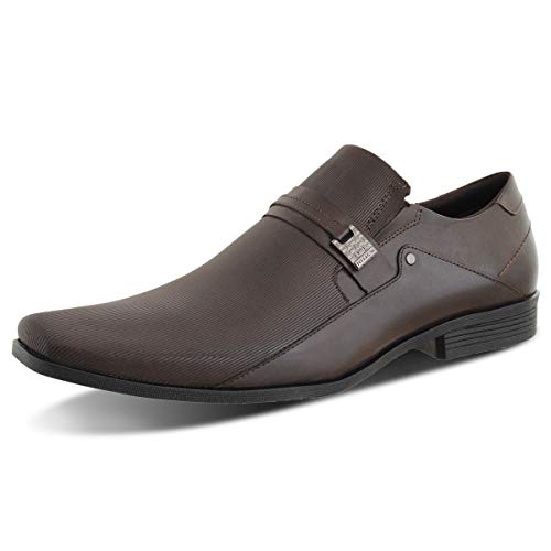 Sapato Social Ferracini Liverpool Natur Cafe Claro 41