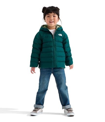Image of The North Face Kids Reversible Perrito Insulated Hooded Jacket | 2 in 1 Winter Coat for Boys & Girls, Water Repellent