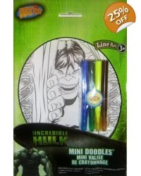 Set da colorare Hulk