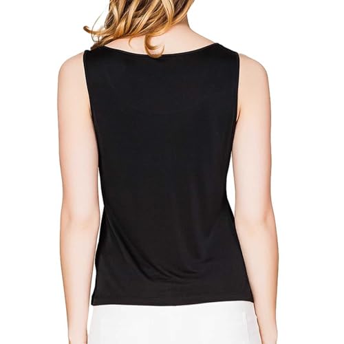 Camiseta sin mangas para mujer, cuello redondo, básica, para gimnasio, verano, primavera, casual, correr, ajustada, moderna, atlética, ajustada, ajustada, ajustada, ajustada, holgada, ajuste sólido,
