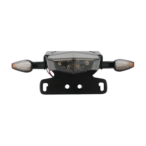 Evita multas con la luz de freno trasera para matrícula de motocicleta Suzuki DR-Z 400S