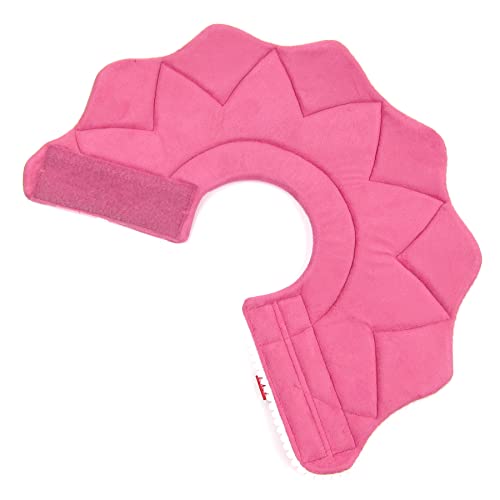 Alfie Pet - Noel Recovery Collar (For Dogs And Cats) - Pattern: Pink Pom Pom, Size: Small #TOP5