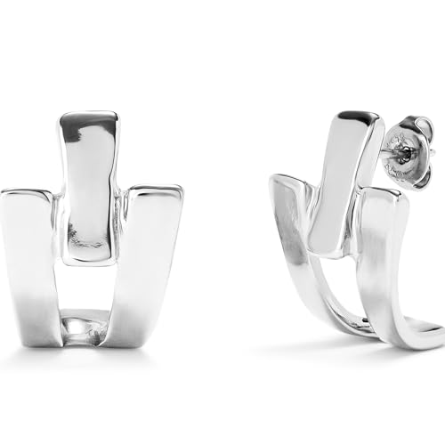 Boucles d'oreilles UNOde50 géométriques : finis les bijoux ternes et fragiles