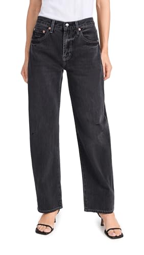 Image of PISTOLA - Lexi Mid Rise, Signature Bowed Straight Jeans - Light Denim Jeans