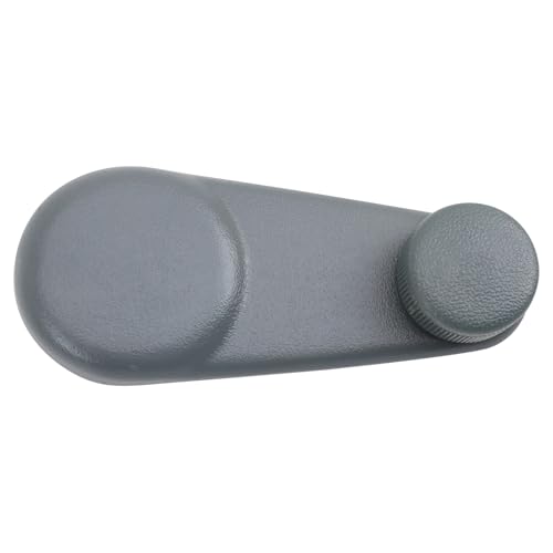 Image of TRQ Window Crank Handle Light Gray Compatible with 1998-2001 Chevrolet Metro 1989-1997 Geo 1989-1994 Suzuki Swift