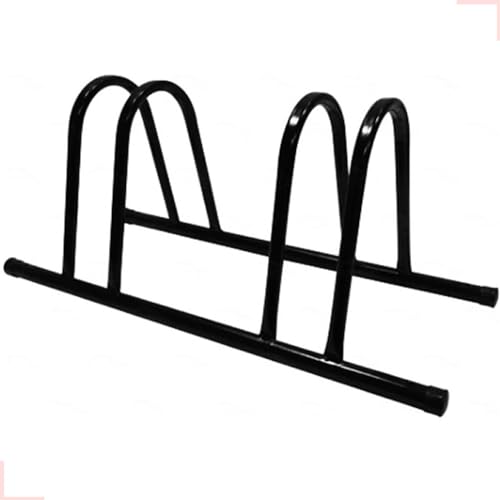 Porta 2 Bicicletas De Chão Suportes Duplo Mountai Bike Pneu
