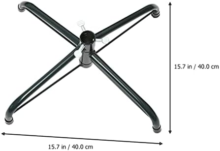 DOITOOL Christmas Tree Stand, Xmas Tree Bracket, Artificial Christmas Tree Holders, Folding Sturdy Iron Metal Holder Base Bracket for Christmas Tree (40cm)