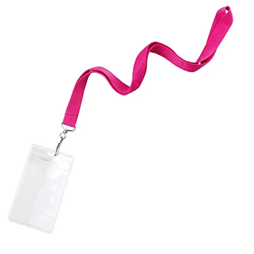 Yoyogo 12 Pack Cruise Lanyard With Waterproof Id Card Holder, Colorful Durable Lanyard With Badge Id Card Holder (Assorted Rainbow 4 Colors, 12 Pack) #TOP1