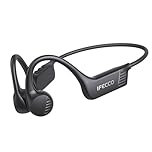 IFECCO Bone Conduction Headphones Bluetooth 6.0 - IP67 Waterproof Bone Conduction Earphones with Mic,Open Ear Wireless Sport Headphones for Cycling Running Hiking