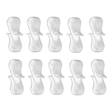 ゴルフボールマーカーハットクリップ、ティー用ゴルフハットクリップ | ゴルフティーブリムクリップ ゴルフクラブブリムクリップ ゴルフタッククリップ S字クリップ 多目的クリップ キャンプ 登山 テント プラスチックフックゴルフボールマーカーハットクリップS 字型ゴルフボールマーカーホルダー 10 個 - ゴルフアクセサリー収納フック、ベルト、キャップ、ゴルフ帽子、キャンプ用多目的