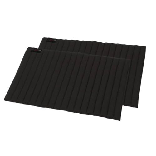 Bandagierunterlage Paar, schwarz, 45x29cm