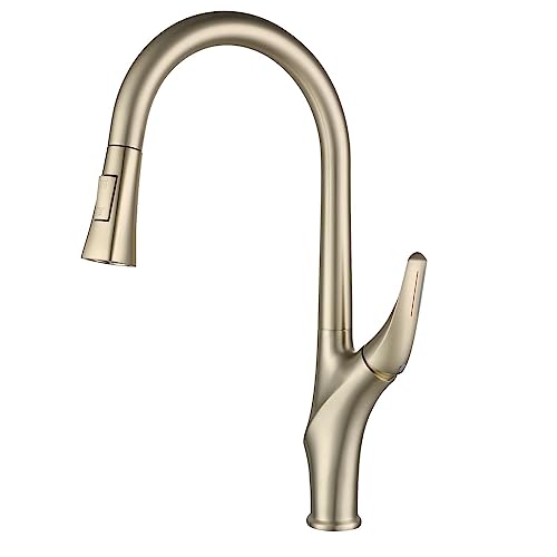 Taps de mélangeur d'évier en laiton massif au design noir mat