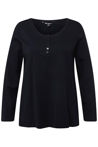 Ulla Popken Onlamaze Reg An Pip Dnm Jeans Bj14550-6 Blusa, Azul (Dunkelblau 70), 60/62 ES (Talla del Fabricante: 58+) para Mujer Contributions Ulla P