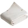 Tecplast Telo Per Pergola Impermeabile 2,5x3 M - Bianco Crema, PVC Resistente, Garanzia 5 Anni - Con Occhielli Ogni 30 Cm, Adatto A Pergole, Gazebo E Strutture Esterne