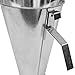 Esquirla Poultry Restraining Cone Funnel Chicken Plucker Accs Easy Using Slaughter Tool Professional Durable Iron Chicken Bleeding Funnel for Chicken, M