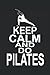 Produktbild Terminplaner 2022: Terminkalender für 2022 mit Keep Calm and do Pilates Cover | Wochenplaner | elegantes Softcover | A5 | To Do Liste | Platz für Notizen | für Familie, Beruf, Studium und Schule