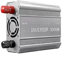 Inversor de Tensão 1000W, Conversor de Onda Senoidal Pura, 12V para 220V, com Display Digital