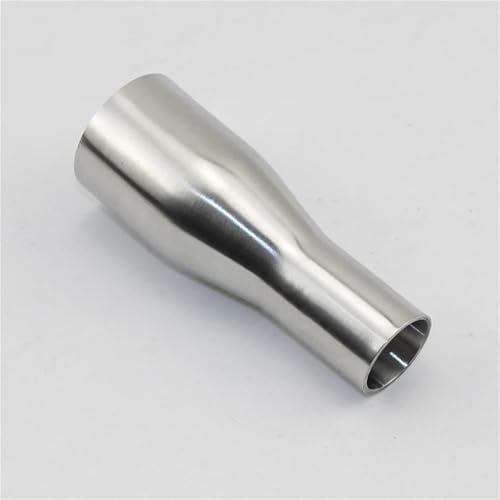 Reductor de escape de acero inoxidable de 51mm a 45mm para soldar