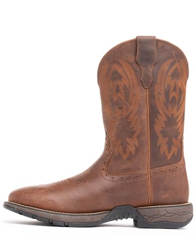 Brothers and Sons Men's Fishing Lite Western Performance Boot Broad Square Toe - Bcjsp20p1053