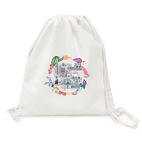 Sac en tissu pliable pour fruits et légumes Beauty Gift de Hong Kong