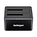 StarTech.com Dual-Bay USB 3.0 to SATA Hard Drive Docking Station, USB Hard Drive Dock, External 2.5/3.5