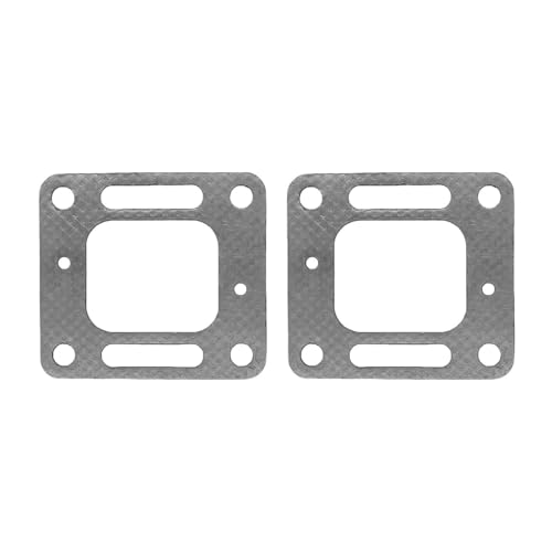 Codo restrictor de junta náutico que regula el flujo de escape en motores 5.7 4