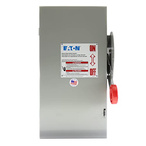 Eaton DH361URK 3-Pole Non-Fusible Safety Switch 600V 30A