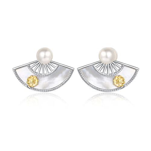 Boucles d'oreilles éventail vintage pour sublimer vos tenues d'été