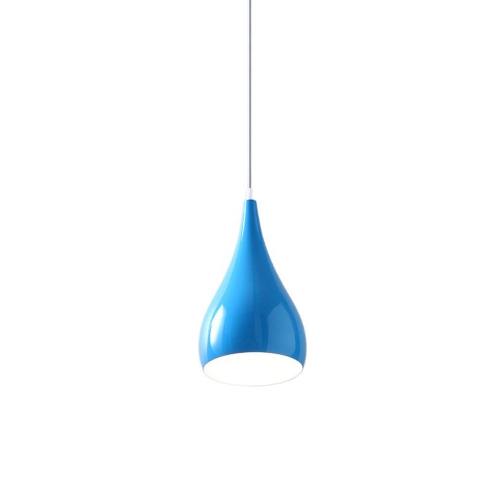 Lampe suspendue design chapeau créatif en métal à tête unique E27 - 8