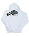 Harry Potter Niñas Full Colour Logo Capucha Blanco 12-13 Years
