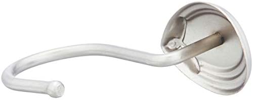 Amazon Basics Shower Curtain Hooks - Teardrop, Nickel