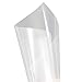 HOHOFILM 21cmx29.7cm Transparent Self Adhesive Holographic Rear Projection Film Screen Material Film A4 Sample