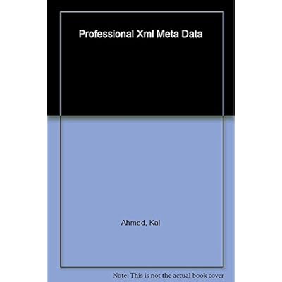 Professional XML Meta Data